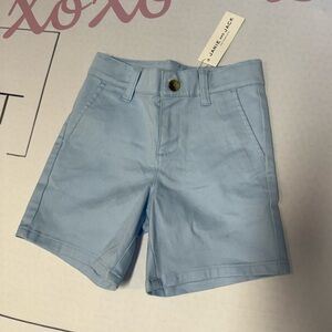 Janie and Jack Light Blue Kids Shorts